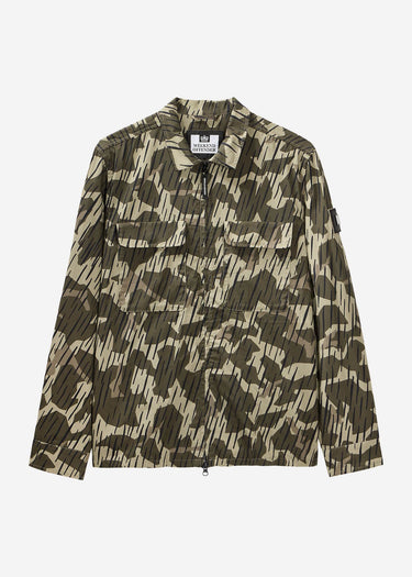 Weekend Offender Jassen Waya camo - castle green rain camo
