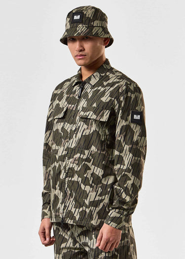 Weekend Offender Jassen Waya camo - castle green rain camo