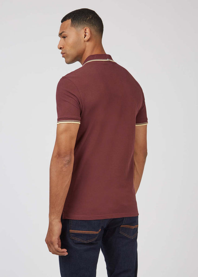 Ben Sherman Polos Signature polo - aubergine