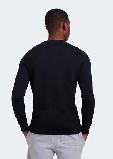 Lyle & Scott Truien Merino crew jumper - dark navy
