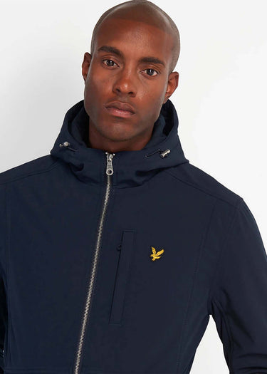 Lyle & Scott Jassen Fleece Softshell jacket - dark navy