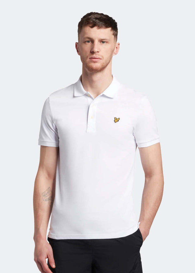 Lyle & Scott Polos Plain polo shirt - white