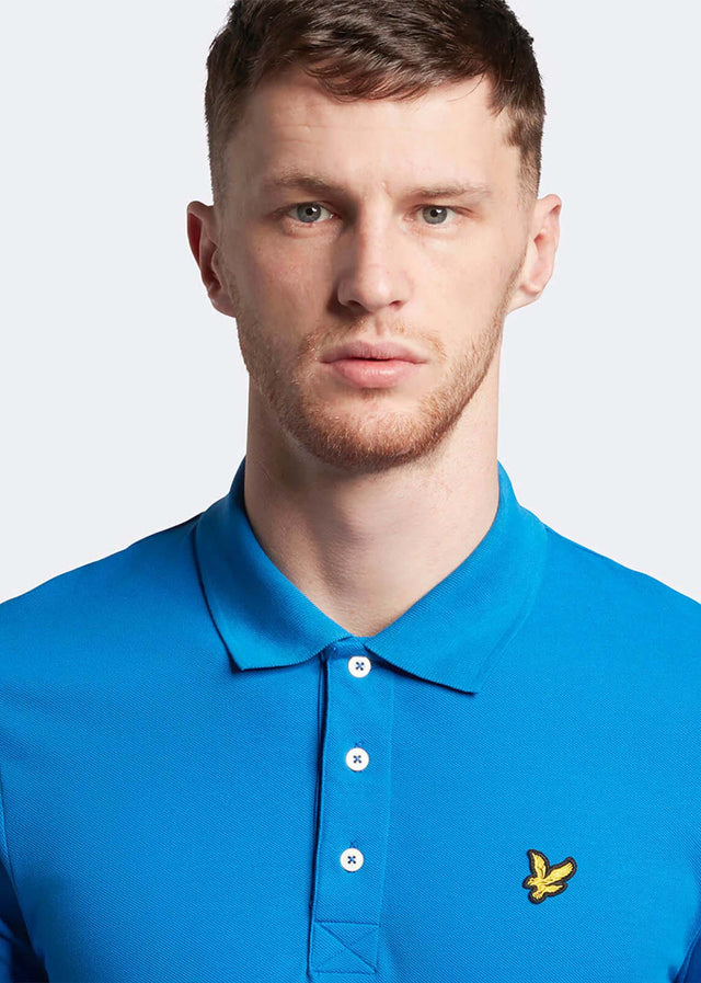 Lyle & Scott Polos Plain polo shirt - spring blue