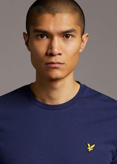 Lyle & Scott Longsleeve Tees Plain ls t-shirt - navy