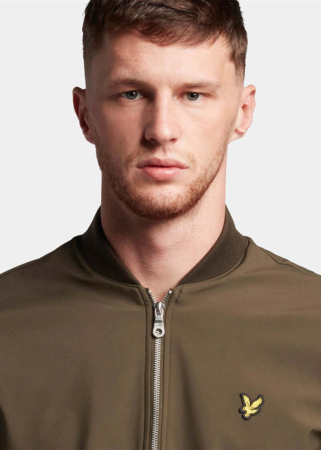 Lyle & Scott Jackets Softshell bomber jacket - olive