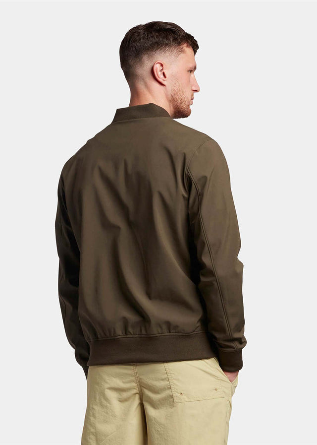 Lyle & Scott Jackets Softshell bomber jacket - olive