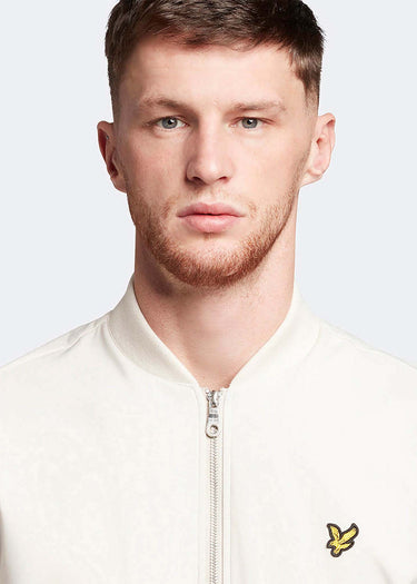 Lyle & Scott Jassen Softshell bomber jacket - light mist