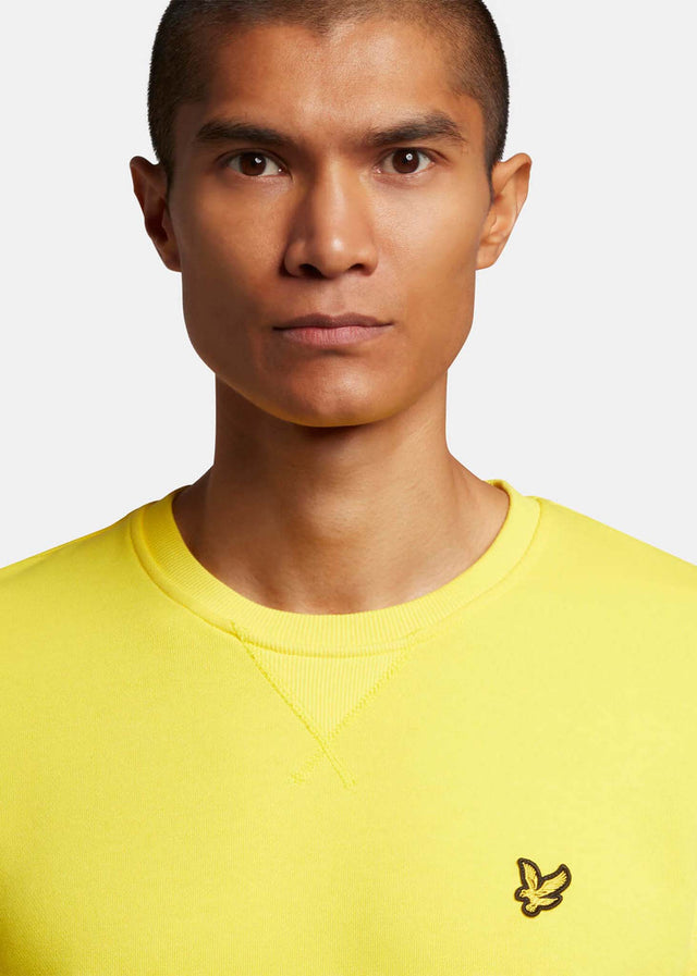 Lyle & Scott Sweaters Crew neck sweatshirt - sunshine yellow