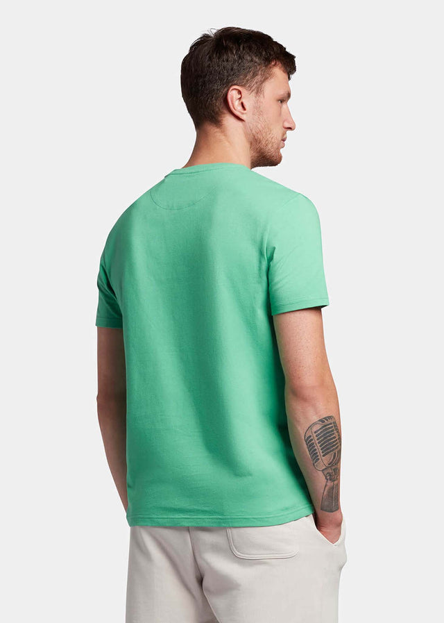 Lyle & Scott T-shirts Plain t-shirt - green glaze