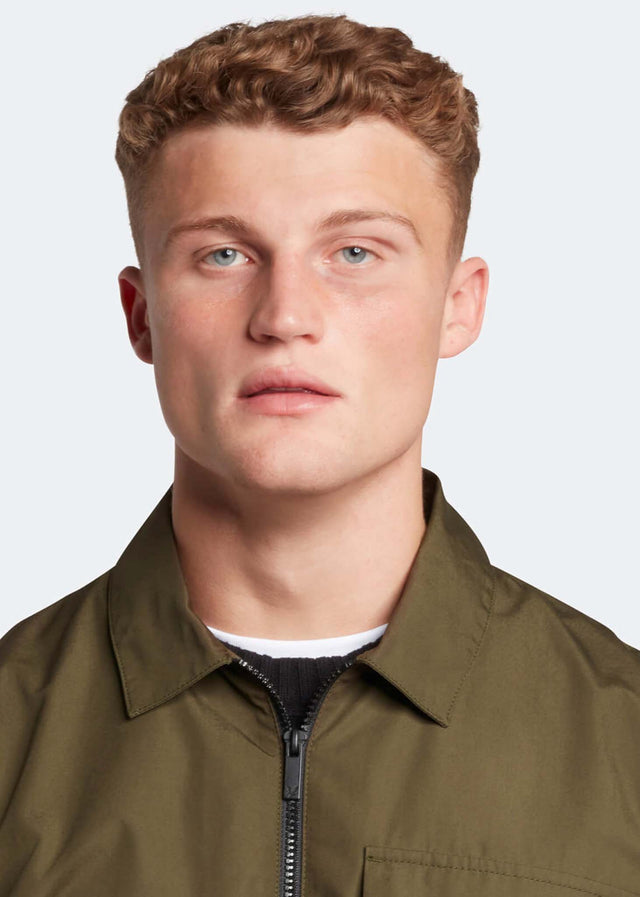 Lyle & Scott Overshirts Pocket overshirt - olive