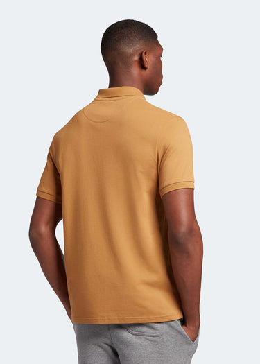 Lyle & Scott Polo's Plain polo shirt - anniversary gold