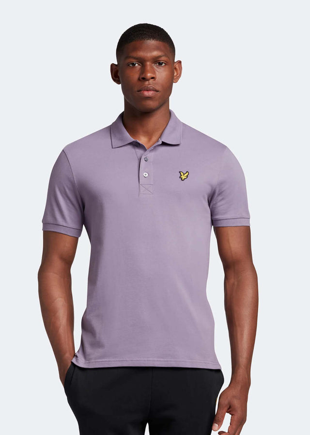 Lyle & Scott Polos Plain polo shirt - billboard purple
