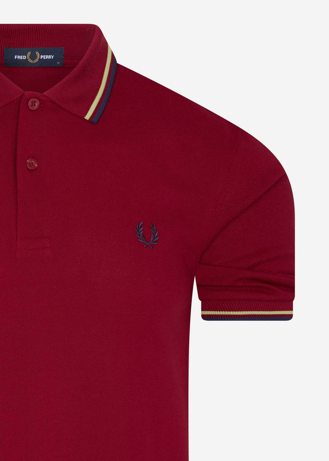 Fred Perry Polos Twin tipped fred perry shirt - claret french navy