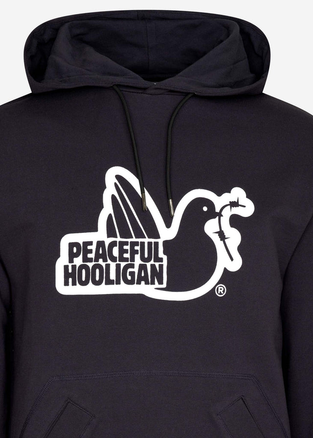 Peaceful Hooligan Hoodies Outline hoodie - navy