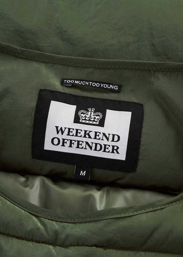 Weekend Offender Bodywarmers Tactician - green clay