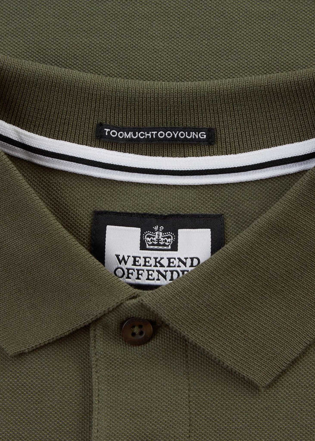 Weekend Offender Polos Caneiros - dark khaki