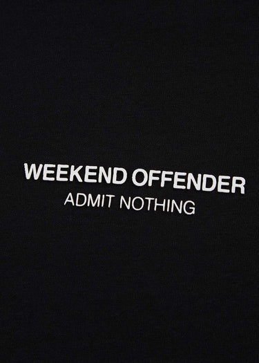 Weekend Offender T-shirts WO tee - black