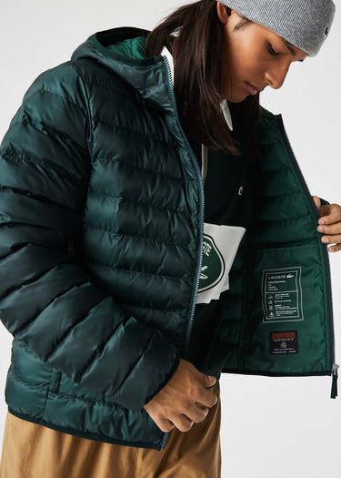 Lacoste Jassen Hooded jacket - sinople