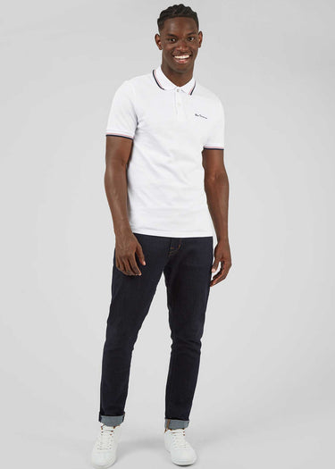 Ben Sherman Polo's Signature polo - white