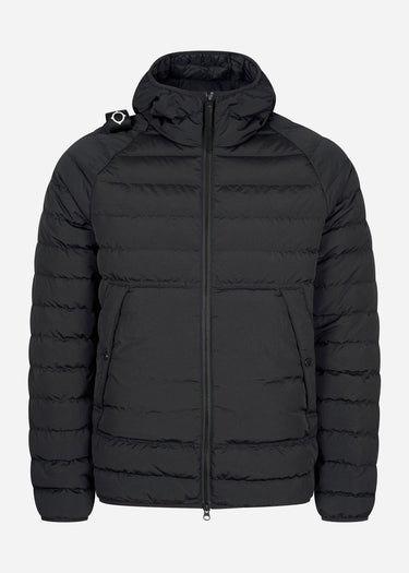 MA.Strum Jassen Hooded down jacket - jet black