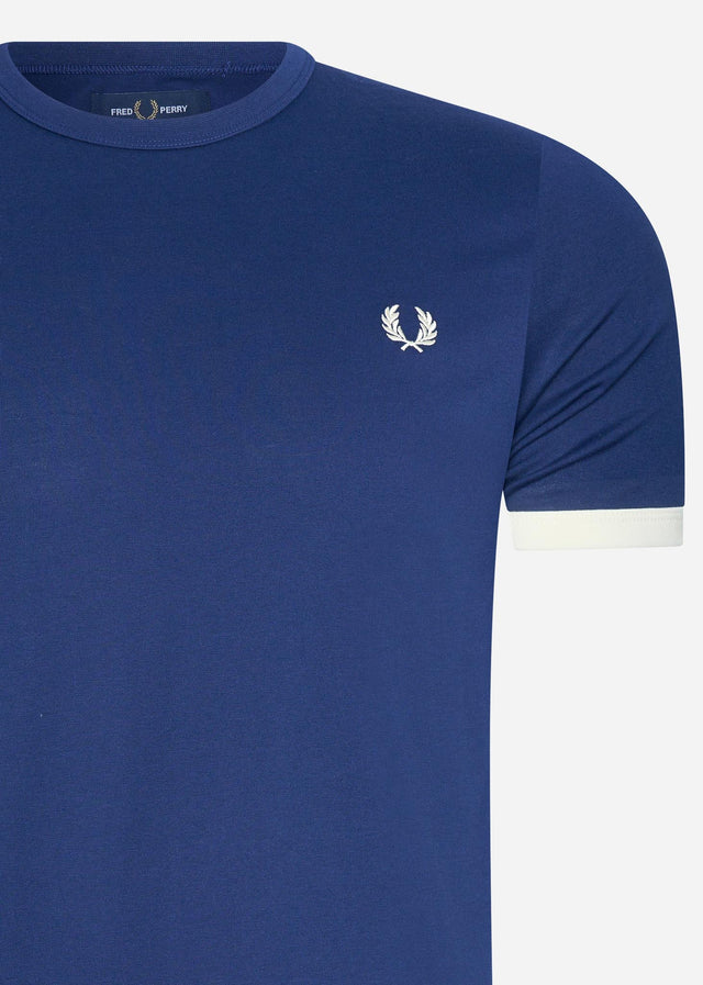 Fred Perry T-shirts Ringer t-shirt - french navy