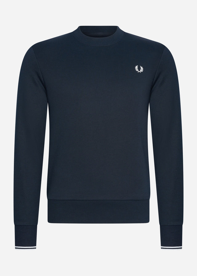 Fred Perry Sweaters Crew neck sweatshirt - navy