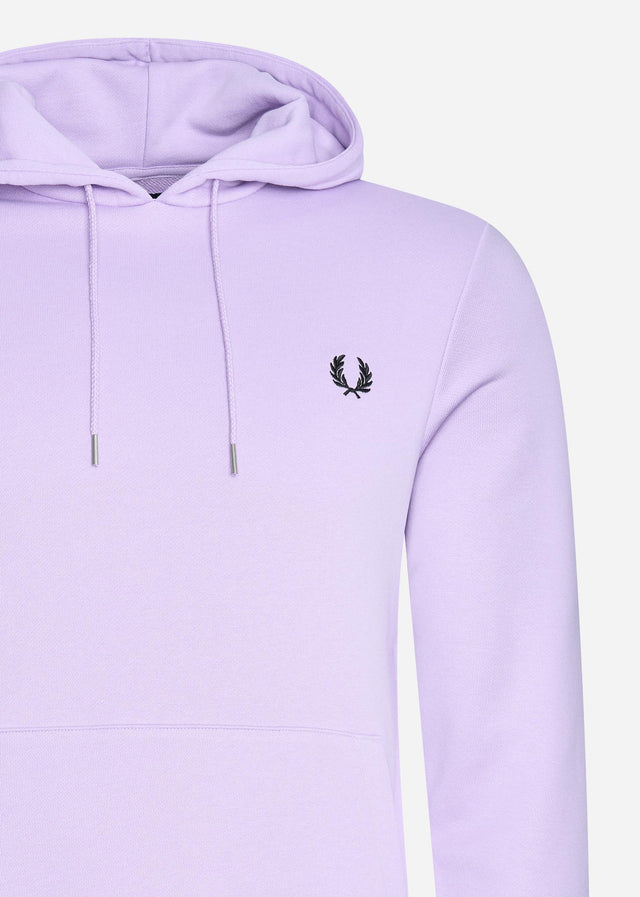 Fred Perry Hoodies Tipped hooded sweatshirt - lilac soul