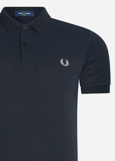 Fred Perry Polo's Taped sleeve polo shirt - black