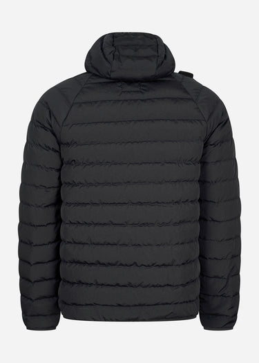 MA.Strum Jassen Hooded down jacket - jet black