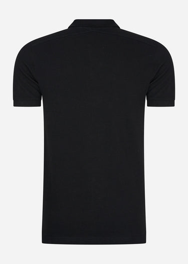 MA.Strum Polo's SS pique polo - jet black