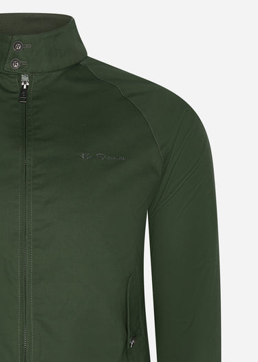 Ben Sherman Jassen Signature harrington - deep jungle