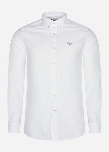 Barbour Overhemden Oxford 3 tailored shirt - white