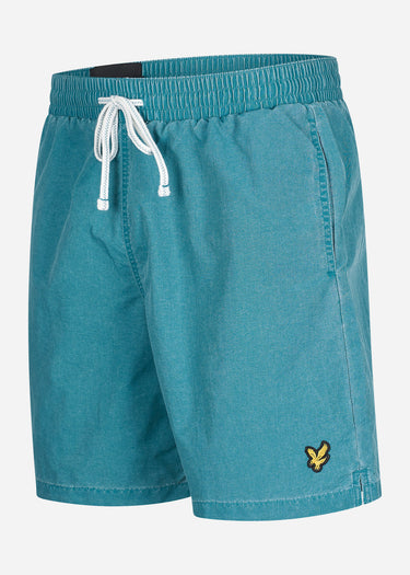 Lyle & Scott Zwembroeken Salt wash swim shorts - barrack blue