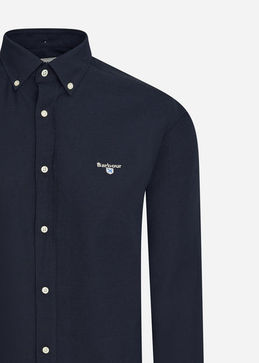 Barbour Overhemden Oxford 3 tailored shirt - navy