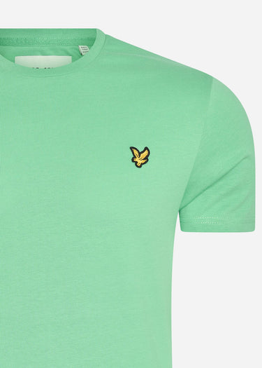 Lyle & Scott T-shirts Plain t-shirt - green glaze