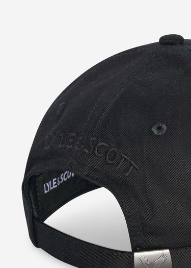 Lyle & Scott Petten Baseball cap - true black