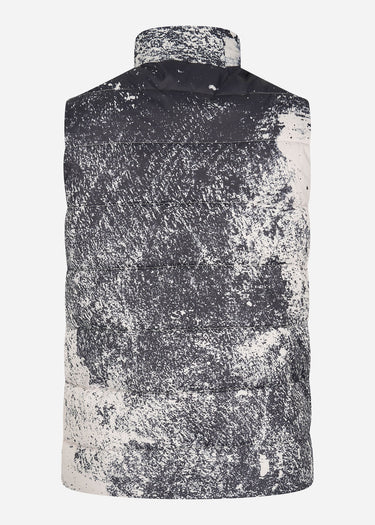 Lyle & Scott Bodywarmers Erosion print gilet - cove