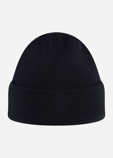 Fred Perry Mutsen Merino wool beanie - black gunmetal