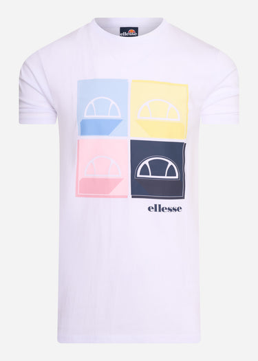 Ellesse T-shirts Dice tee - white