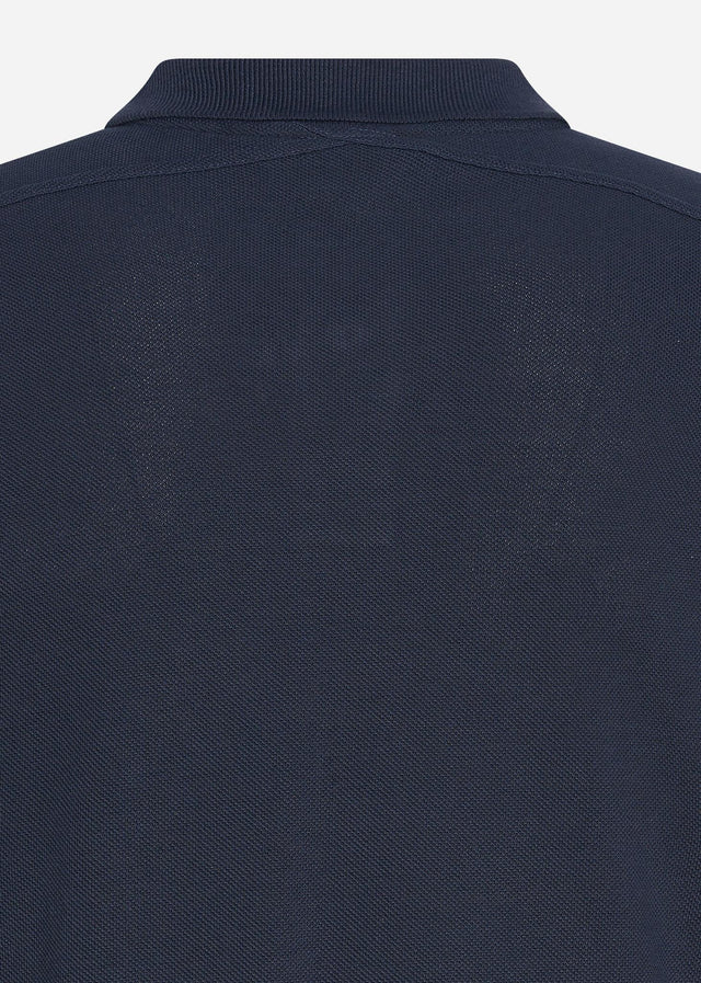 MA.Strum Long Sleeve Polos LS pique polo - ink navy