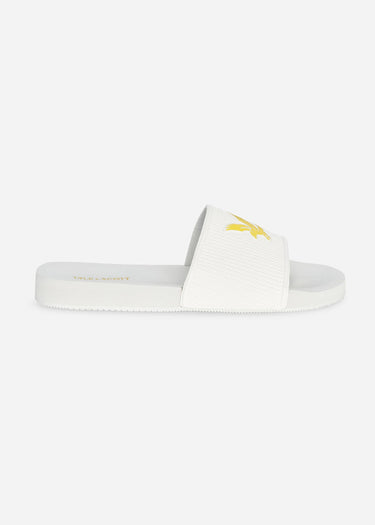 Lyle & Scott Slippers Easy slide - white