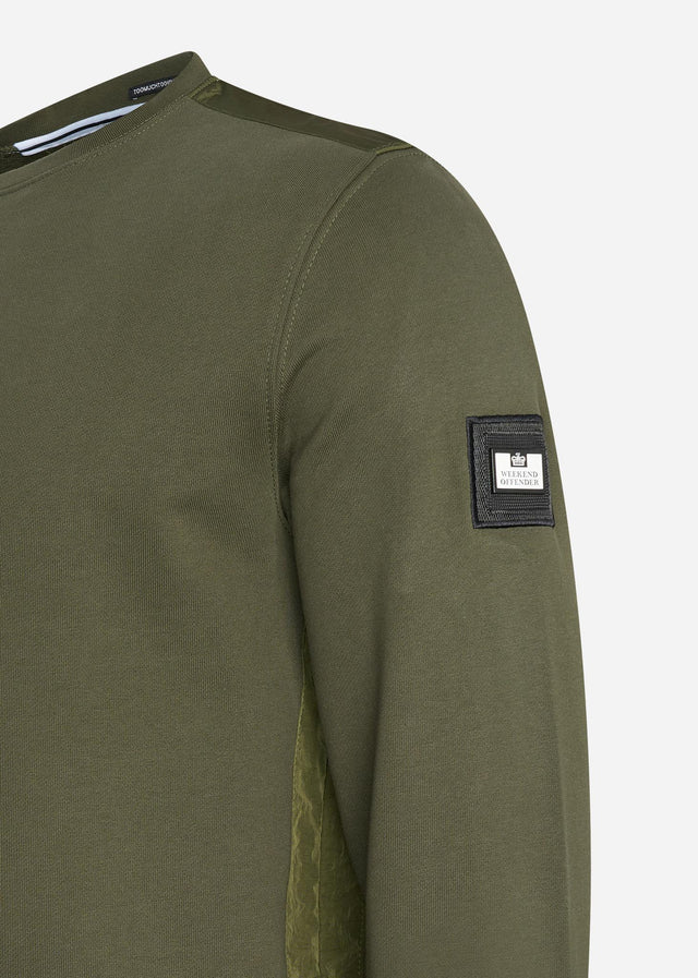 Weekend Offender Sweaters F bomb - dark green