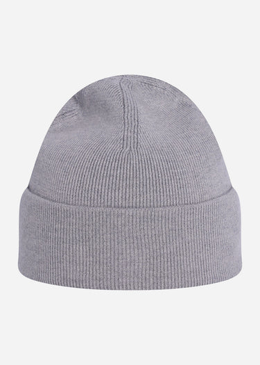 Fred Perry Mutsen Merino wool beanie - steel marl