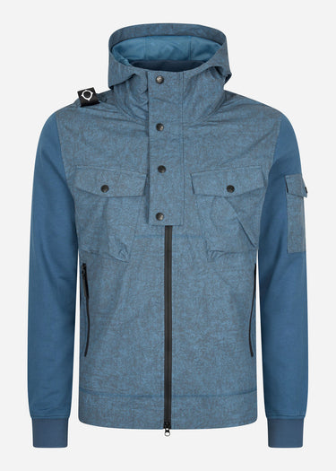 MA.Strum Jassen Tie dye jacket - ink navy