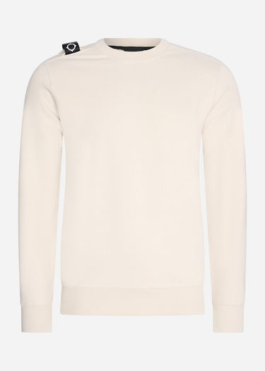 MA.Strum Truien Core crew sweat - aluminium