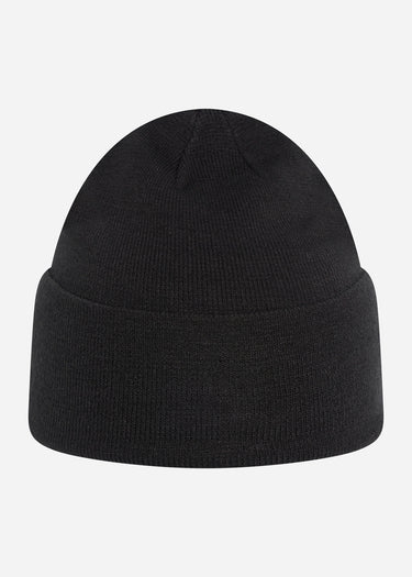 Lyle & Scott Mutsen Beanie - true black