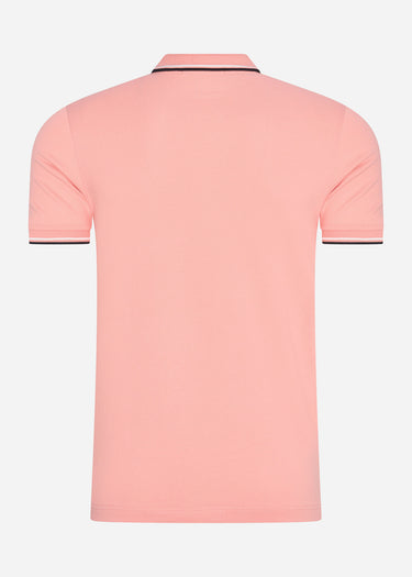 Fred Perry Polo's Twin tipped fred perry shirt - pink peach