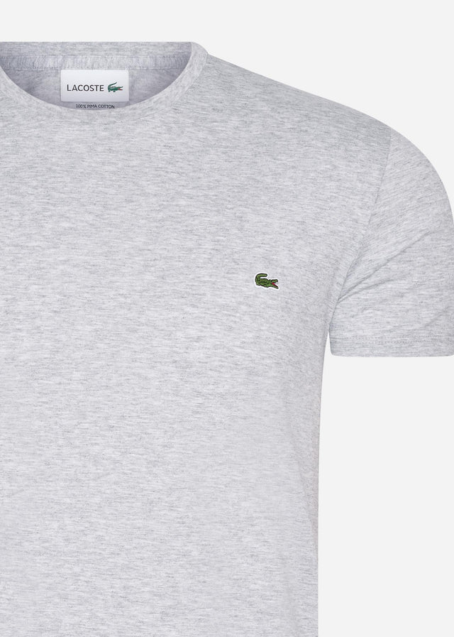 Lacoste T-shirts T-shirt - silver chine