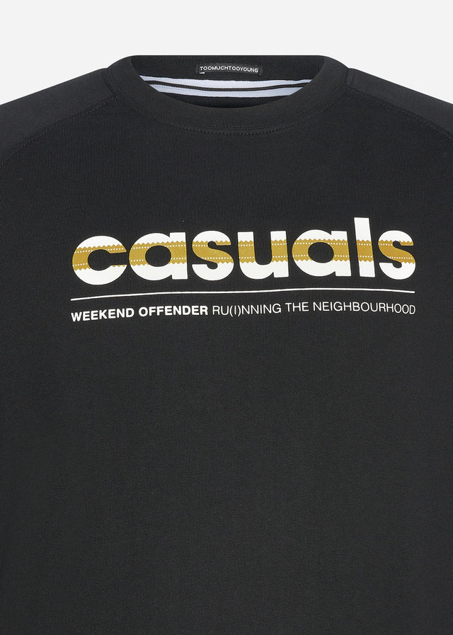 Weekend Offender Sweaters Badali sweat - black
