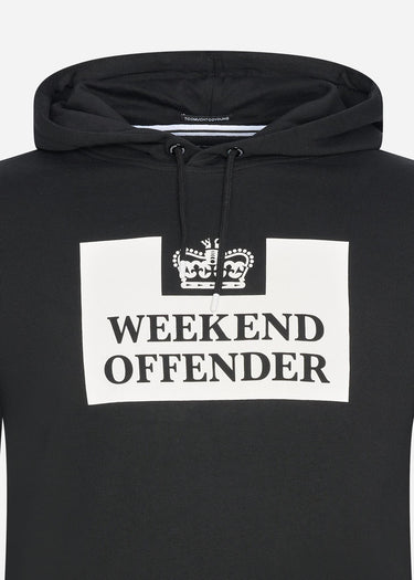 Weekend Offender Hoodies Hm service classic - black